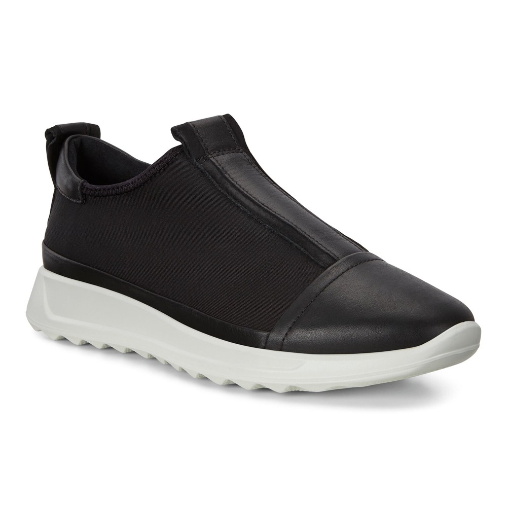 ECCO Womens Sneakers Black - Flexure Runner - AYJ-723850